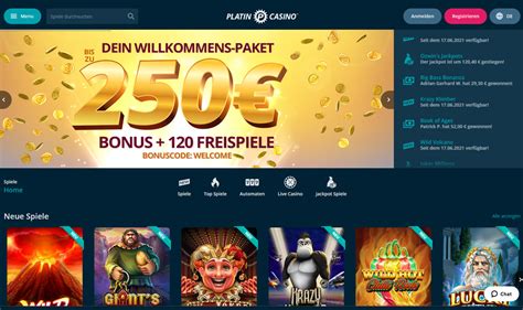 bonus platincasino Schweizer Online Casinos